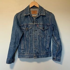 Levi’s vintage made in USA denim jean jacket